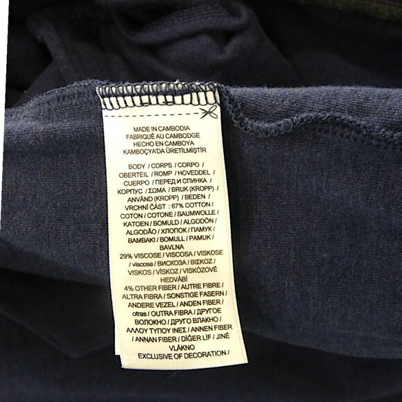 Polo Ralph Lauren Full Zip Navy Jacket XL Mock Neck Logo Sweatshirt Track Fit - Picture 4 of 6